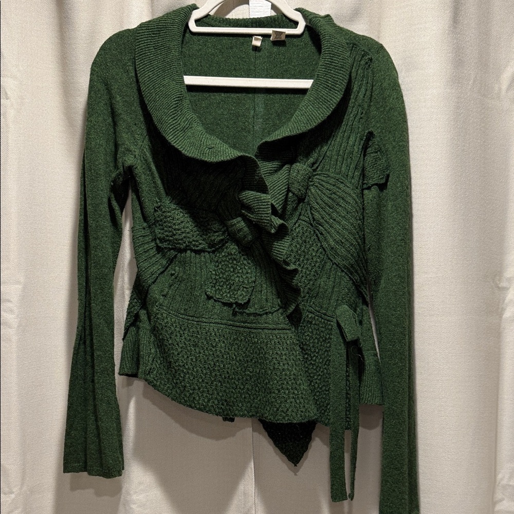 Moth Forest Green Women's Cardigan